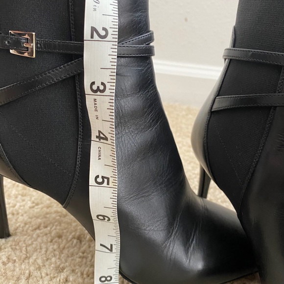 Prada Pointed Stretch Ankle-Strap Bootie - Picture 7 of 8